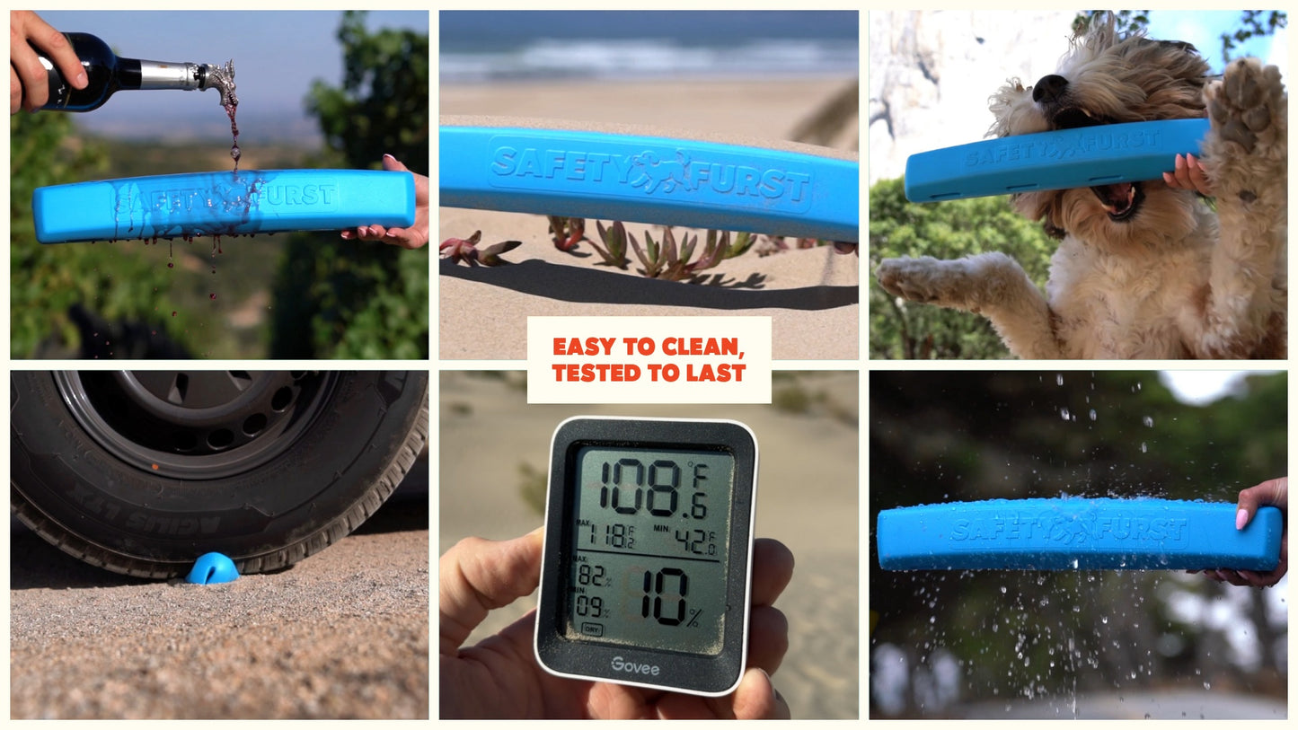 The Whiffie Cushion™ — Patent-Pending Car Window Chin Rest For Dogs