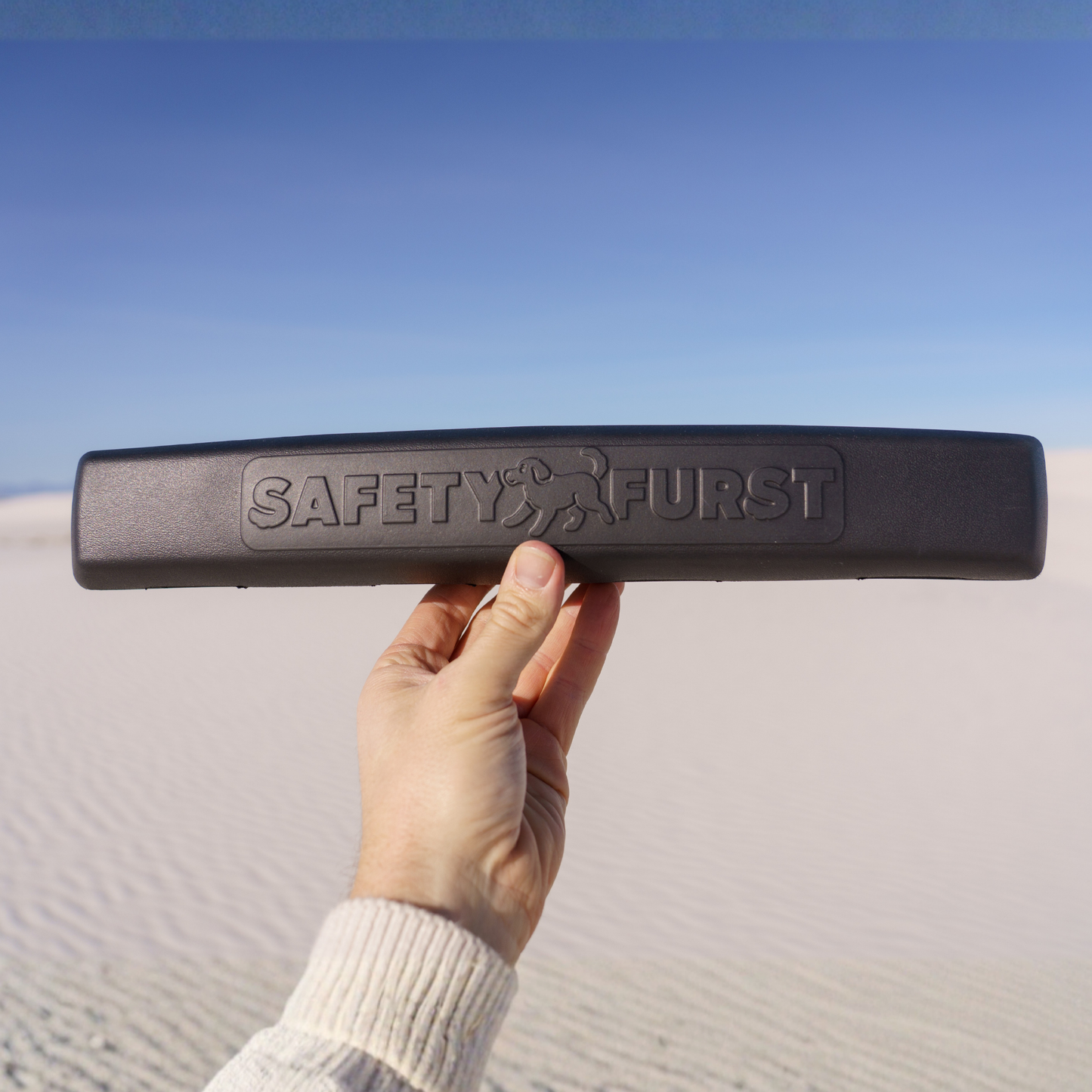 The Whiffie Cushion™ — Patent-Pending Car Window Chin Rest For Dogs